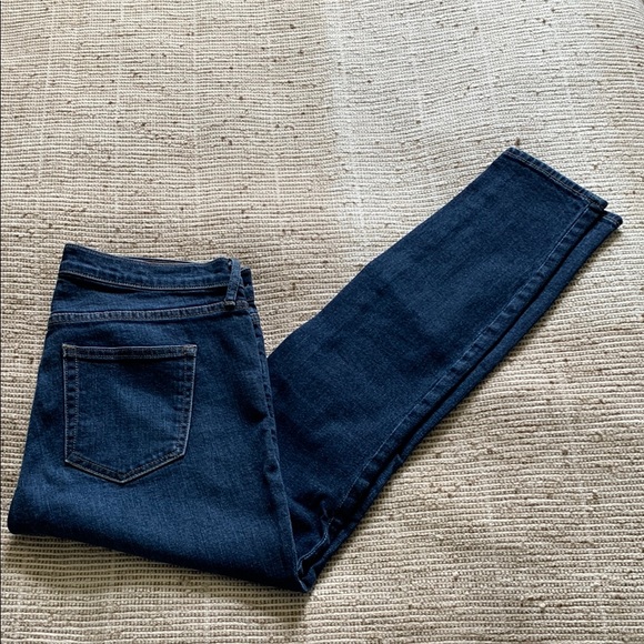 Blue Skinny Jeans Medium-Dark Indigo Wash - Picture 3 of 6